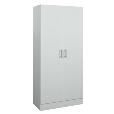 Armoire de rangement à tablettes Mahera - Assemblage facile