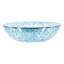 Taupe Swirl Enamelware Serving Bowl-754252228