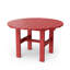 Ensemble de table ronde 46 po avec chaises d'appoint Classic 5 pièces-1028736311