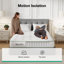 Novilla 23cm Memory Foam  Pocket Sprung Mattress-109188951