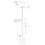 Cascade 1 - Light LED Pendant-69833712-69833715