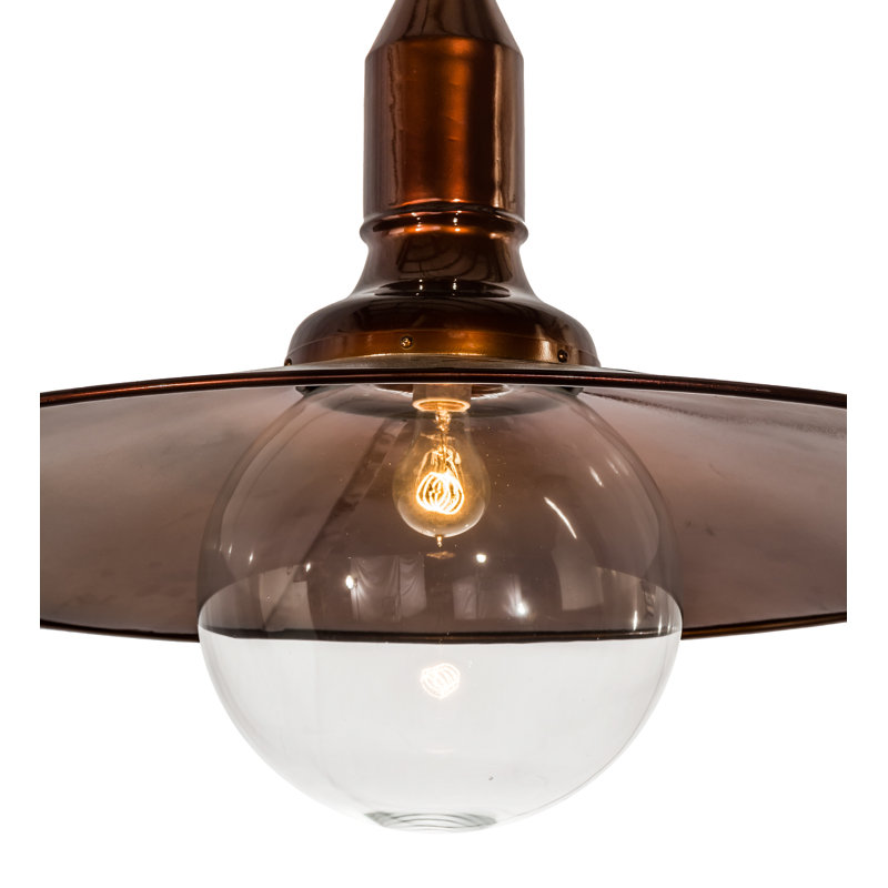 Luminaire suspendu sphérique unique à 1 lumière Schotel