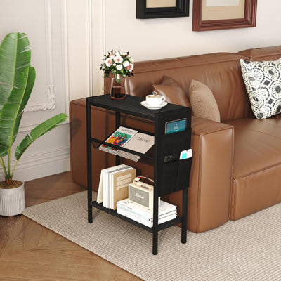 Alket Side Table with Storage