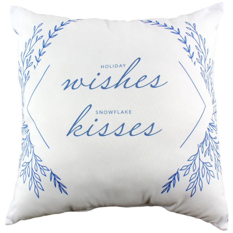 Housse et insert de coussin carré saisonnier