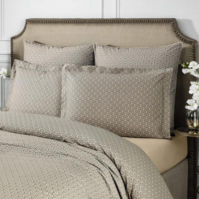 Art Deco Sateen Flat Sheet