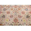 Tapis oriental floral à teinture végétale Ziegler noué à la main 6 x 8