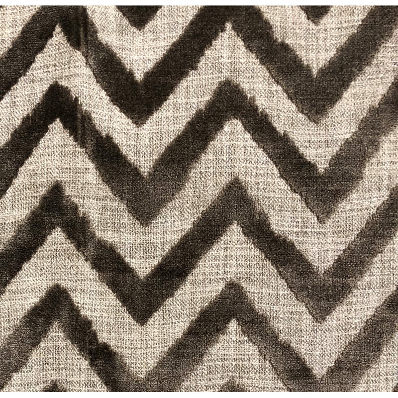 Coussin de luxe en zigzag oblique, 26 po x 26 po, Oreiller européen