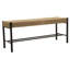 Oberle Wicker Bench