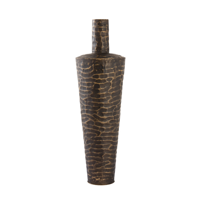 Vase Council - grand bronze, H 30 po x l 9,5 po x P 9,5 po