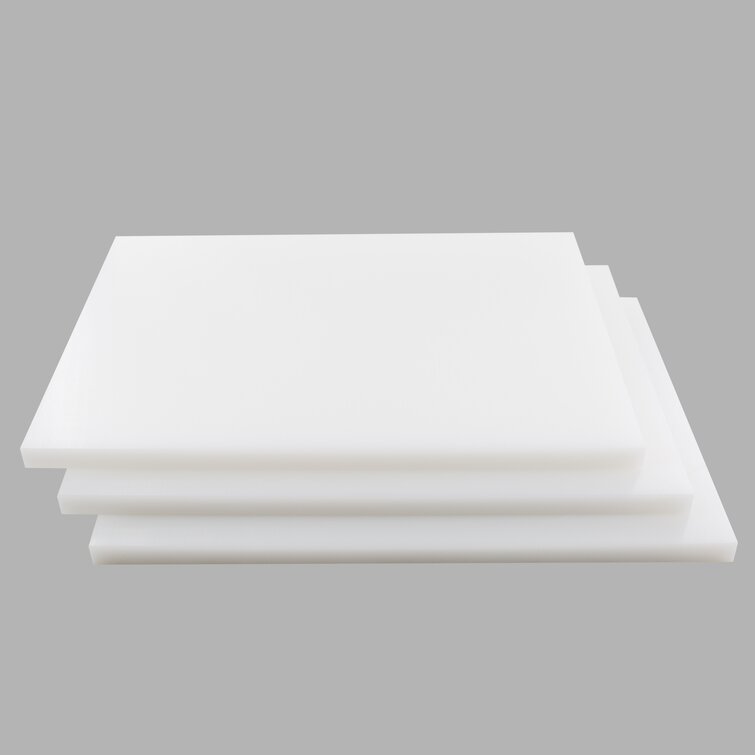 HomeHunch 2 Pack Plastic Cutting Board White For Kitchen Chopping Boar –  Lebbro Industries