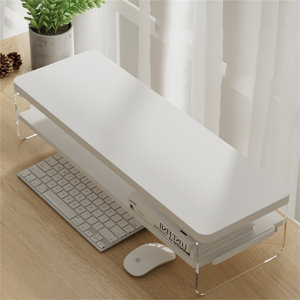 Inbox Zero Desktop Computer Monitor Riser Stand | Wayfair