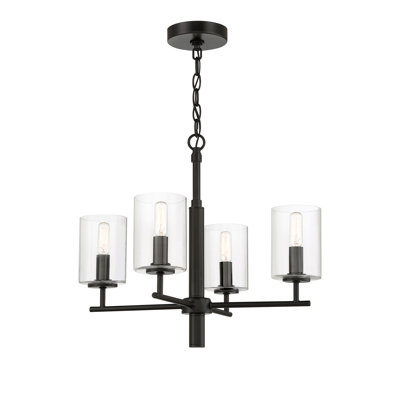 Gravois 4 - Light Cylinder Chandelier