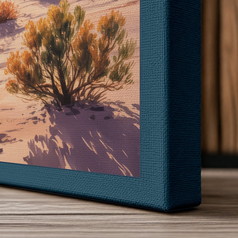 Print, 24x16 - 61.0 x 40.6 cm, Teal Border
