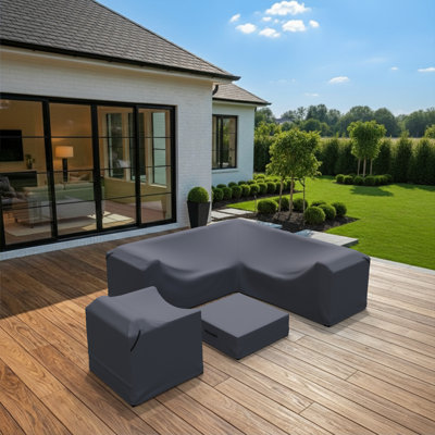 Ensemble de conversation modulaire d'extérieur Maher