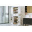 Armoire de rangement élégante pour salle de bain, armoire de rangement avec rangement-2002449660