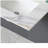 31 Inch Marble Vanity Top, Bathroom Vanity Top with Undermount Rectangular Middle Sink and 4" Height Backsplash