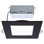 6'' Selectable Color Temperature 12 Watt Dimmable Air-Tight IC Rated LED Canless Recessed Lighting Kit