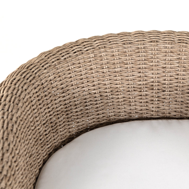 Madelena Outdoor Dining Armchair with Cushion | AllModern