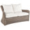 Sag Harbor Outdoor 2 - Seat Loveseat