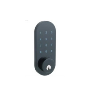 Bouton de porte électronique sans clé avec rosette arquée et fonction Bluetooth