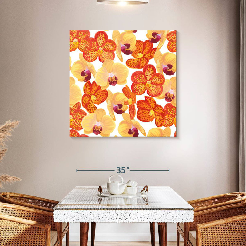 Harnek Bright Orchid Pattern