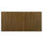 Lyoi Extendable Dining Table W Trestle Base, Hickory Brown, 71-87 Inch