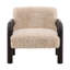 Johnson Faux Fur Occasional Chair, Sand-2065046462