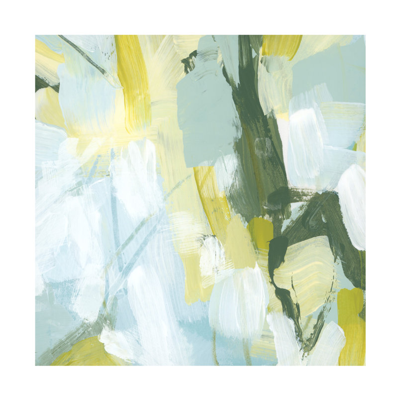 «June Erica Vess Citron Maze I», art sur toile, H 24 po x l 24 po x P 2 po