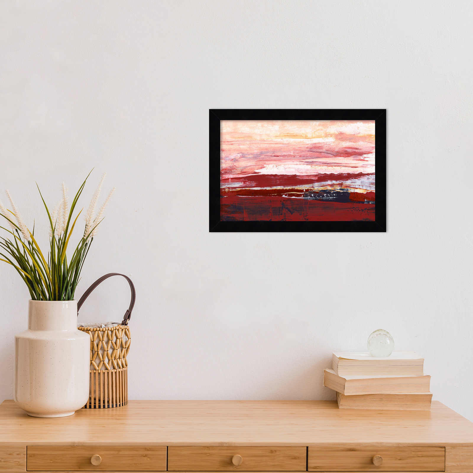 Summerset I Print by Sharon Gordon, Black, 9" H x 13" W