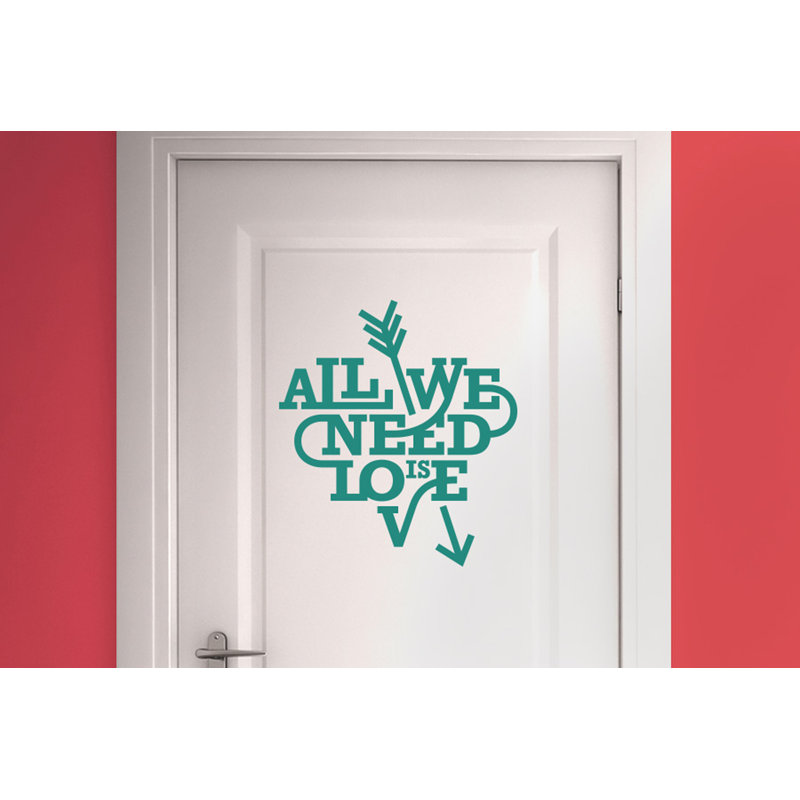 Wall Decal, Aqua Green
