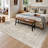 5'X7' ft Vintage Machine Washable Distressed Boho Floral Accent Area Rugs Beige-118567294