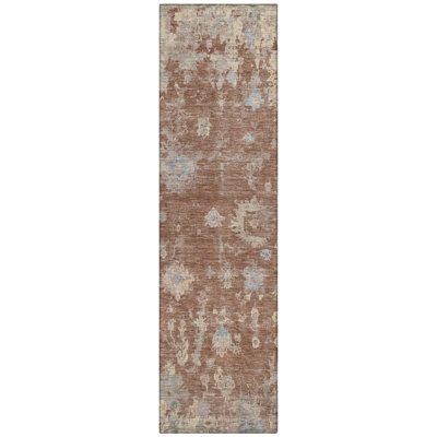 Machine Washable Indoor/Outdoor Chantille ACN2302 Global Rug