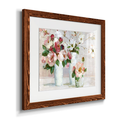 Shades of Blush - Peinture encadrée