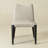 21" Wide Modern No Assembly Top-grain Genuine Leather Upholstered Dining Chair-975791170-982343447