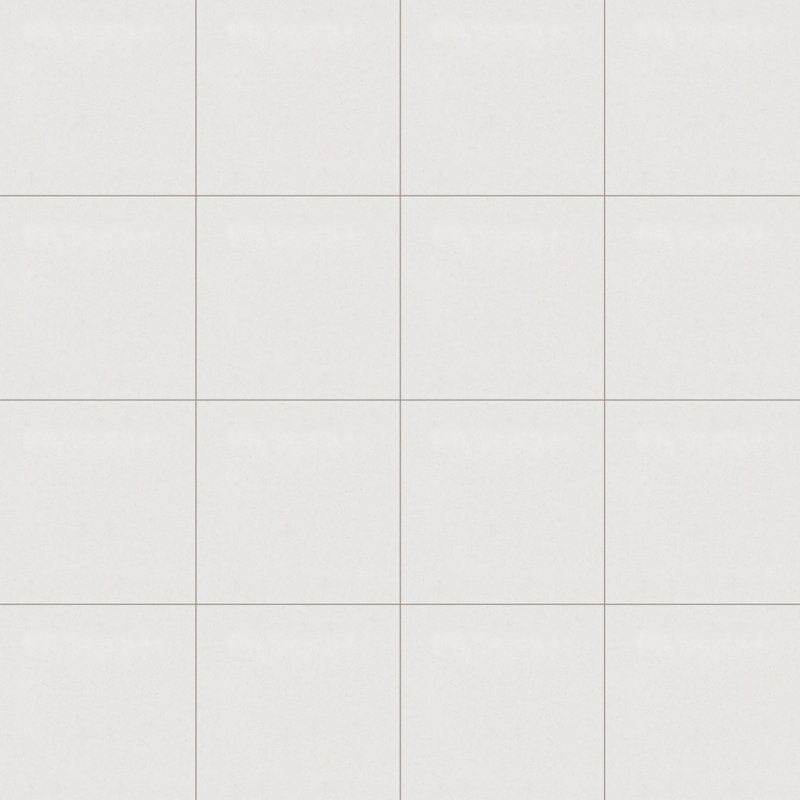 Carreau de porcelaine rétro pour mur et plancher 10 po x 10 po, Blanco