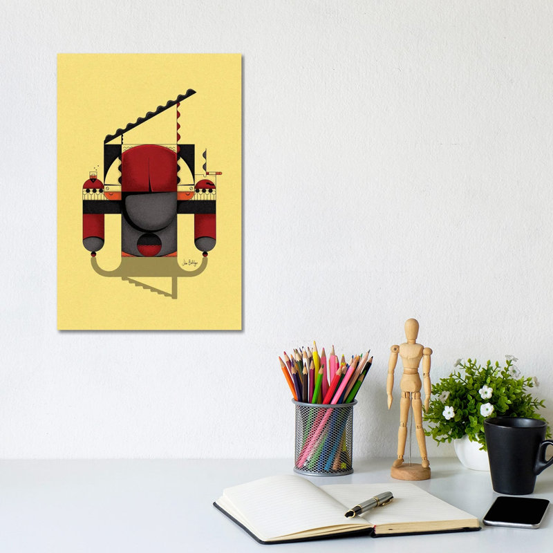 Piano Man by John Battalgazi - Wrapped Canvas Print, 20.32 cm H x 30.48 cm W