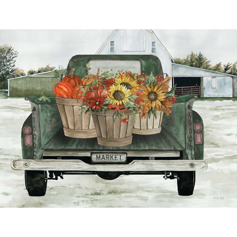 «Fall Harvest» sur toile par Cindy Jacobs, H 12 po x l 18 po