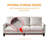 Aurielle 75'' Upholstered Sofa-1743223602