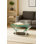 Crystal Petal Extention (22.5-61.5) Coffee Table