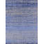 Tapis bleu / gris à motif abstrait Hampstone-979066497