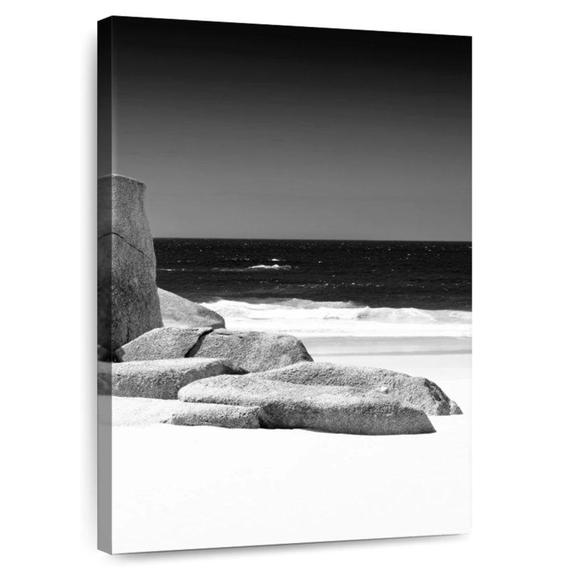 Aime Tranquil White Sand Beach I, 51" H x 34" W