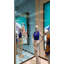 SAMPLE-Reflections Glass Mirror Peel & Stick Beveled Subway Tile
