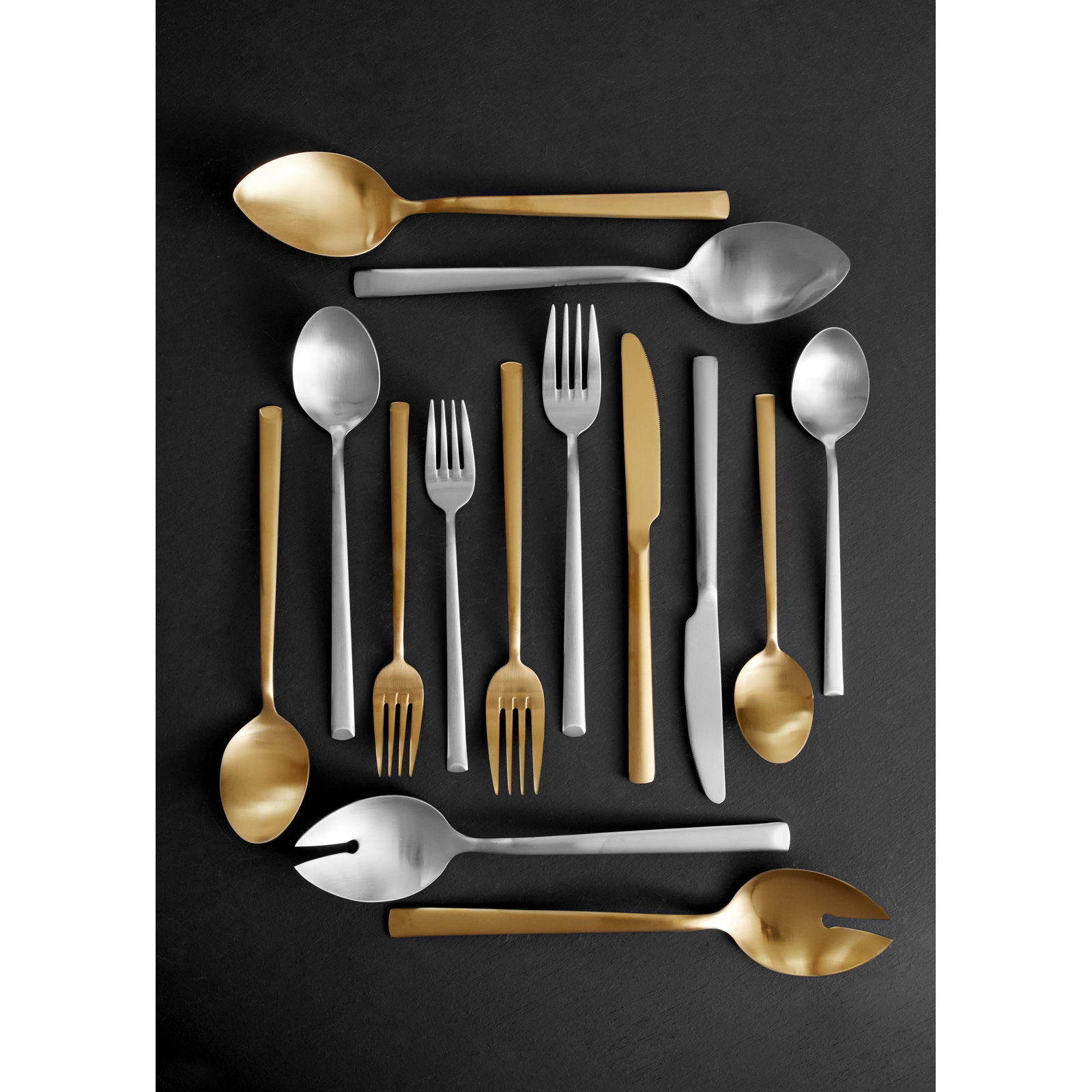 Flatware Set - Service for 1, Silver