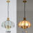 Modern 3-lights Dome Chandelier Dimmable