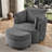 360° Swivel Chair With Ottoman-273972610