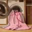 Tapis rose moderne et contemporain lavable à la machine Merrionette Valentines - reliure rose-1708971358