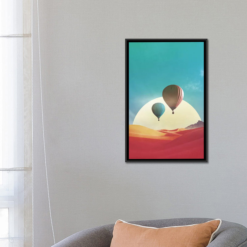 « stereolab », impression sur toile, H 26 po x l 18 po x P 1,5 po, Toile avec cadre flottant noir, Pas de tapis