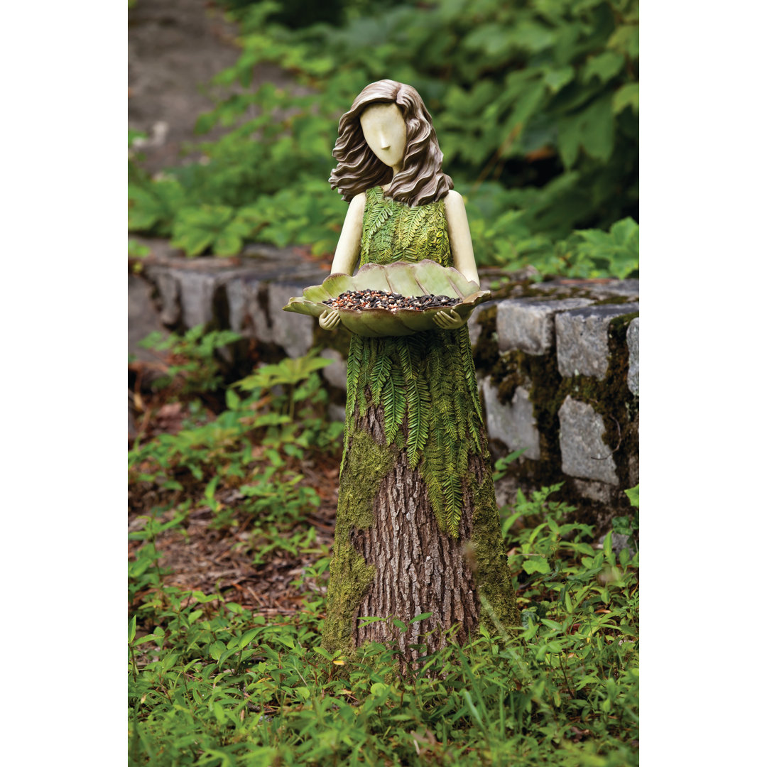 Callie Sherwood Fern Decorative Bird Feeder Winston Porter