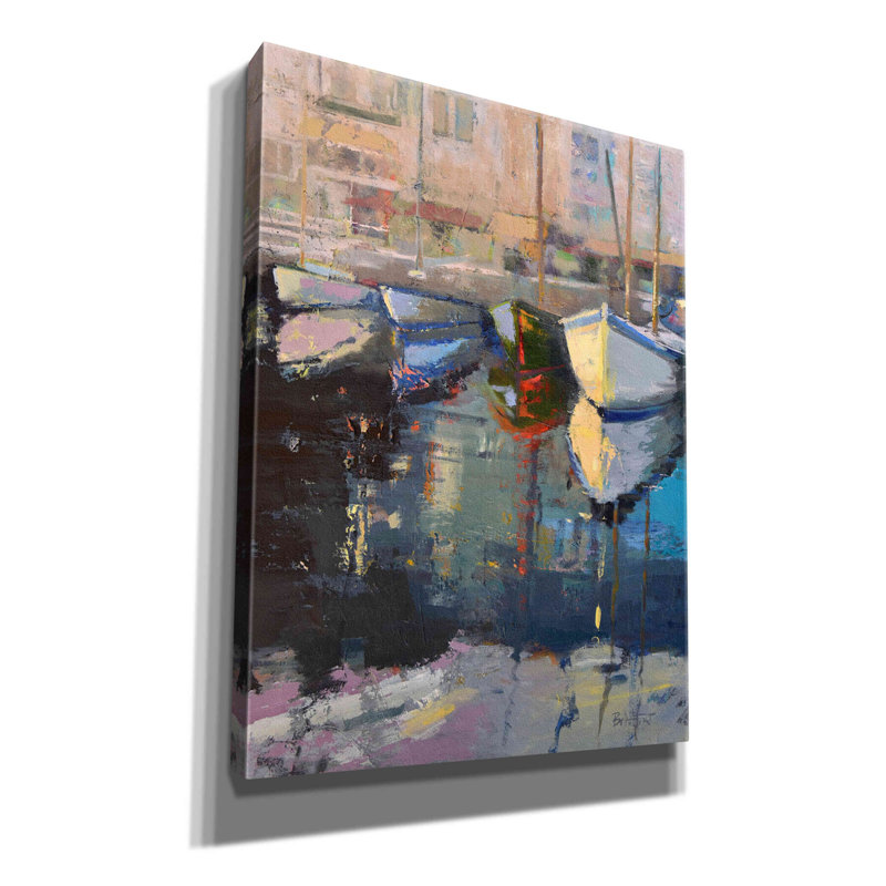 Reproduction sur toile tendue, H 16 po x l 12 po x P 0,75 po