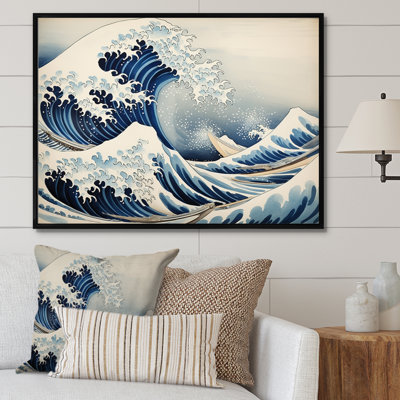 Masterpiece The Great Wave Of Kanagawa IV - Masterpiece Wall Art Decor